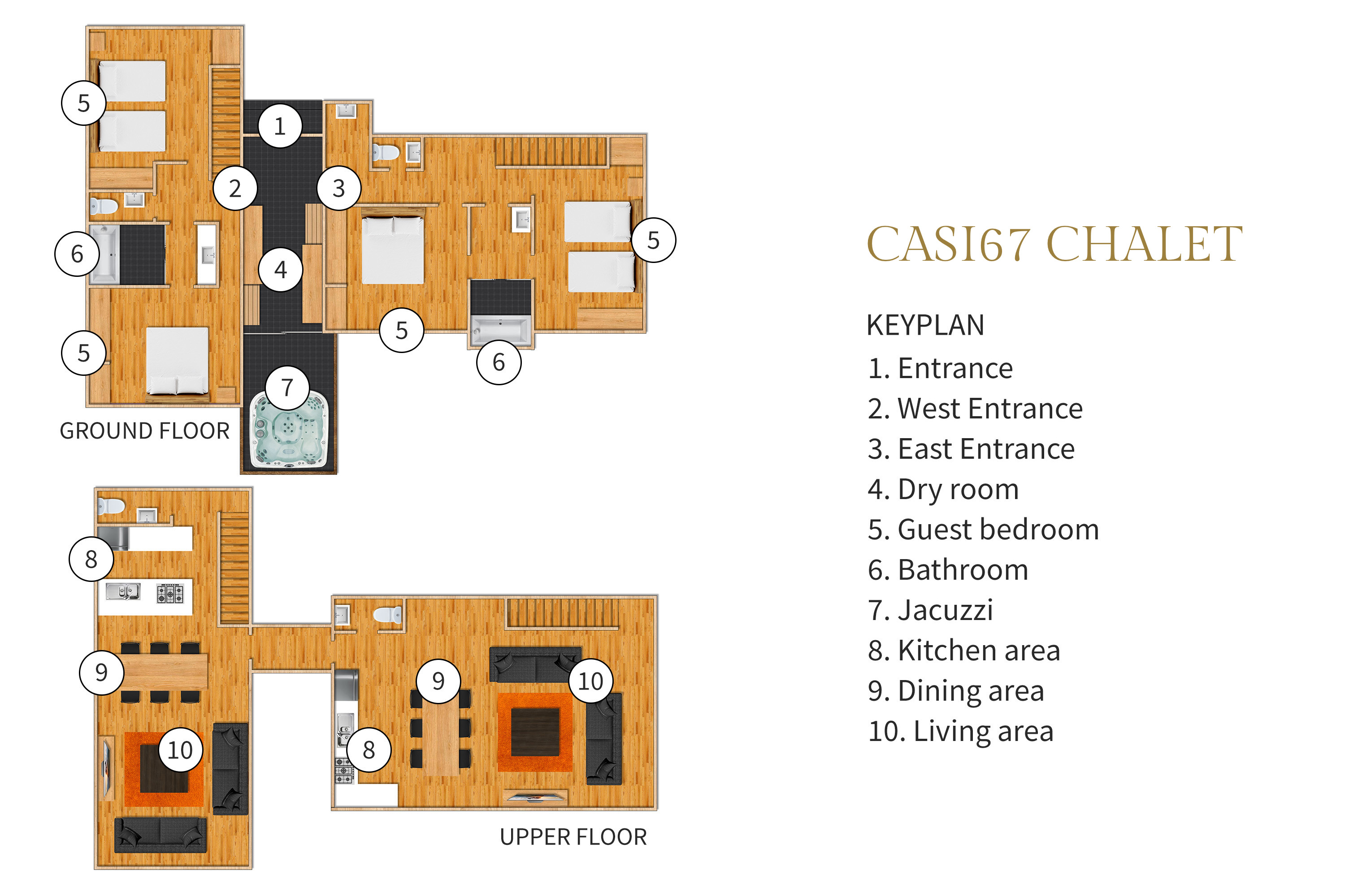 Casi67 Chalet - Floorplan<br />